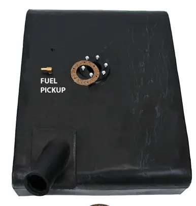 Fuel Tank, Poly, Passenger Side, 6 Hole, 1955-1972 Jeep Cj-5 & Cj-6 1