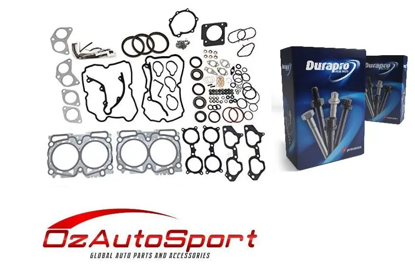 Full Engine Gasket Set + Head Bolts For Subaru Legacy Gt 2007 - 2008 Ej255 2.5 10105-Ab070 1