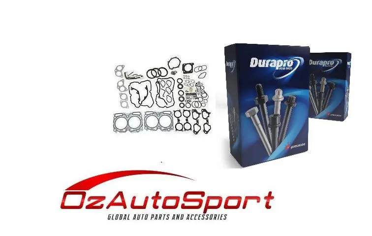 Full Engine Gasket Set + Head Bolts For Subaru Legacy 2004 - 2009 2.5 Ej25 10105-Ab160 1