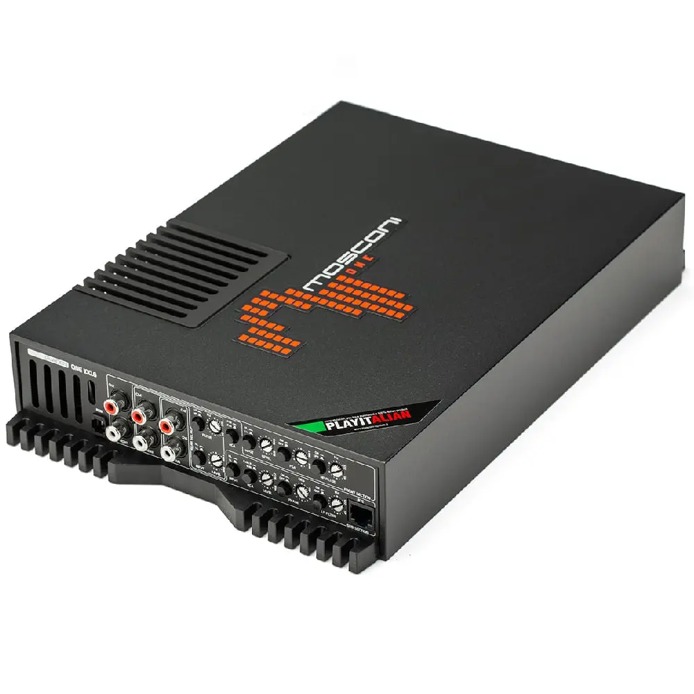 Mosconi 1-100-6 One 100.6 6 X 120W Class Ab Six-Channel High-Quality Amplifier 1