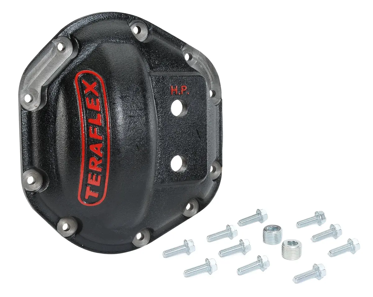 Hd Differential Cover, Teraflex, 1970-1986, Willys And Jeep W/ Dana 44 1