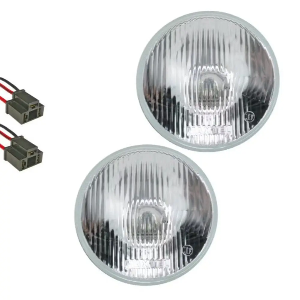 Headlight, H4 Halogen Conversion W/Pigtail Kit, 12 Volt, 1946-1986, Willys And Jeep 1