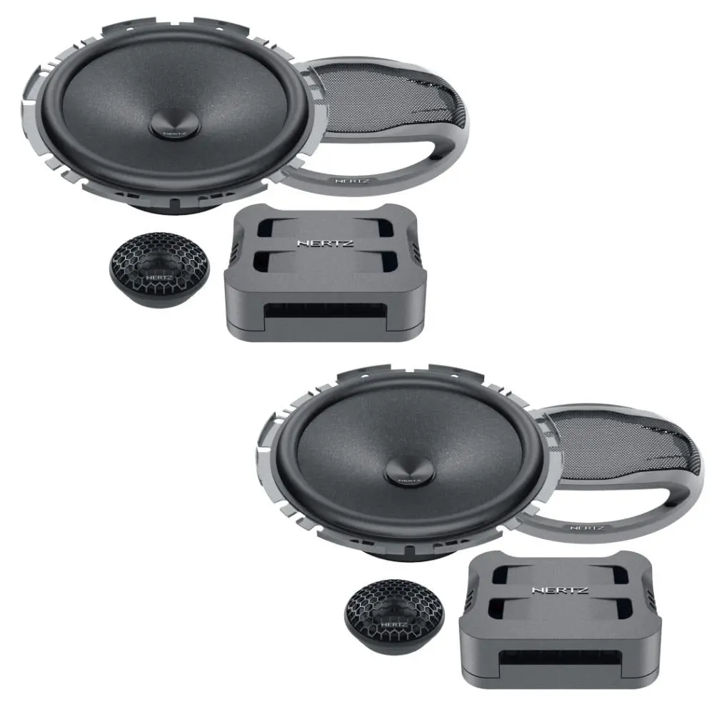 Hertz Ck 165 F 6.5" 270W Flat Profile 2-Way Component Speaker System - Pair 1