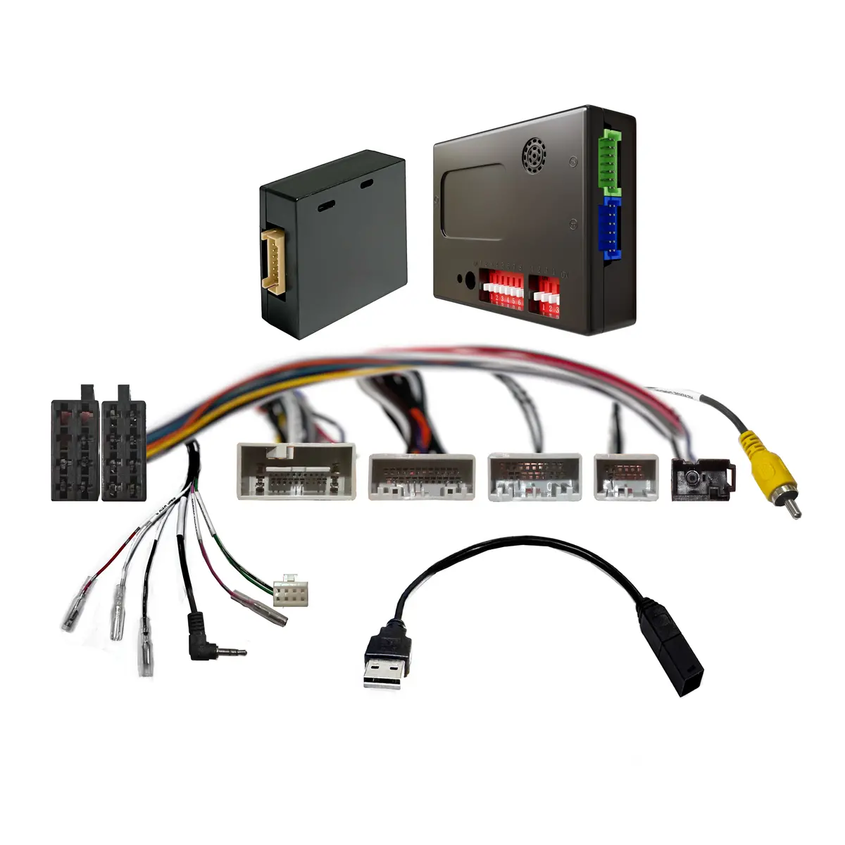Cac Hhd6k2 - Honda Harness With Swc, Side Camera, Usb, Antenna 1