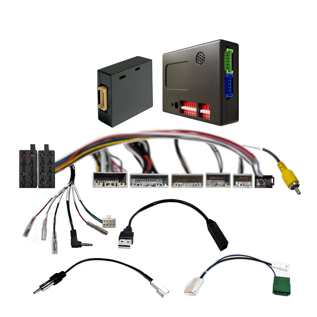 Cac Hhd9k2 - Honda Harness With Swc, Side Camera, 3-Angle Camera, Usb, Antenna 1