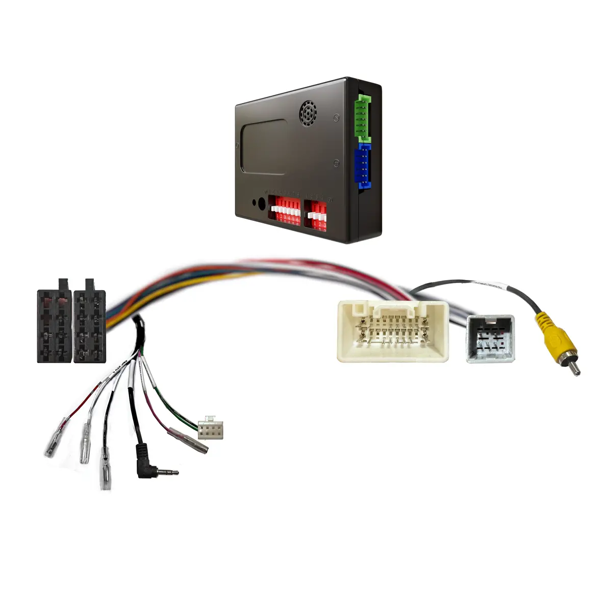 Cac Hmt4k - Mitsubishi Peugeot Harness With Swc And Camera 1