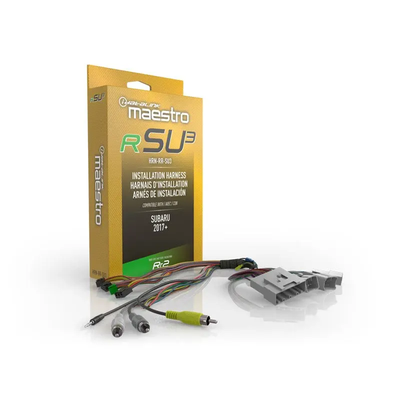 Idatalink Maestro Hrn-Rr-Su3 | Plug-N'-Play T-Harness For Su3 Vehicles 1