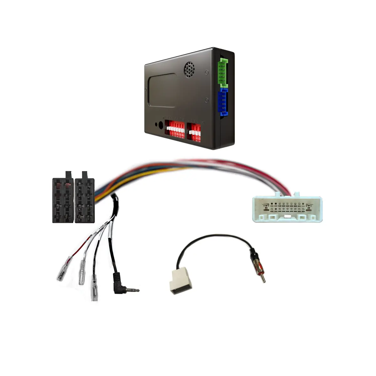Cac Hsr2k - Subaru Harness With Swc And Antenna 1