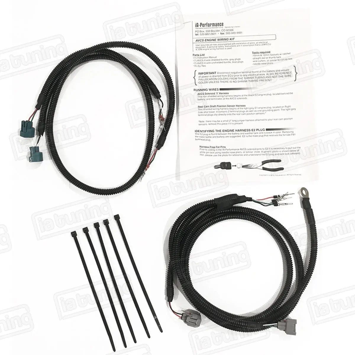 Subaru Avcs Add-On Wiring For 2.0L - Engine 1