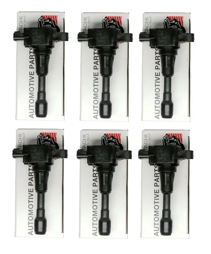 *Genuine* Hitachi Coil Pack To Suit Nissan Gt-R (Gtr) R35 - Vr38dett X 6 1