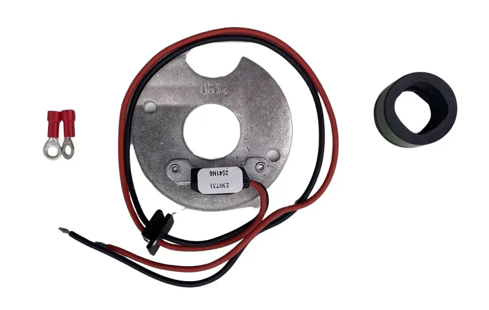 Ignition Solid State Conversion, Autolite Iat-4008, Iad-4008, Distributor, 6 Volt, Negative Ground 1