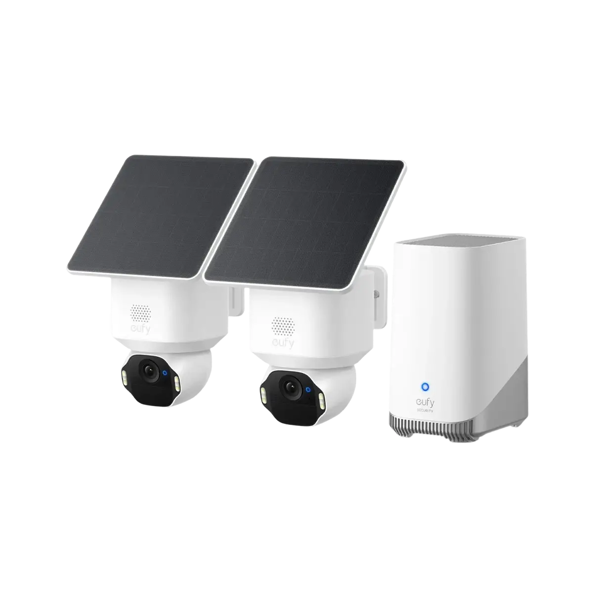 Eufy E8173c21 Solocam E42 2-Cam Kit 4K Solar Security Camera With Homebase S380 1