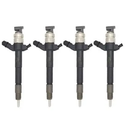 Set Of 4 Diesel Fuel Injectors Nissan D40 Inj171 New 1