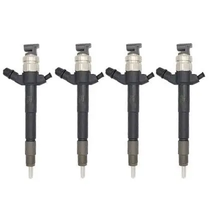 4 New Diesel Fuel Injectors For Nissan D40 R51 Navara Pathfinder Yd25 2006-2010 1