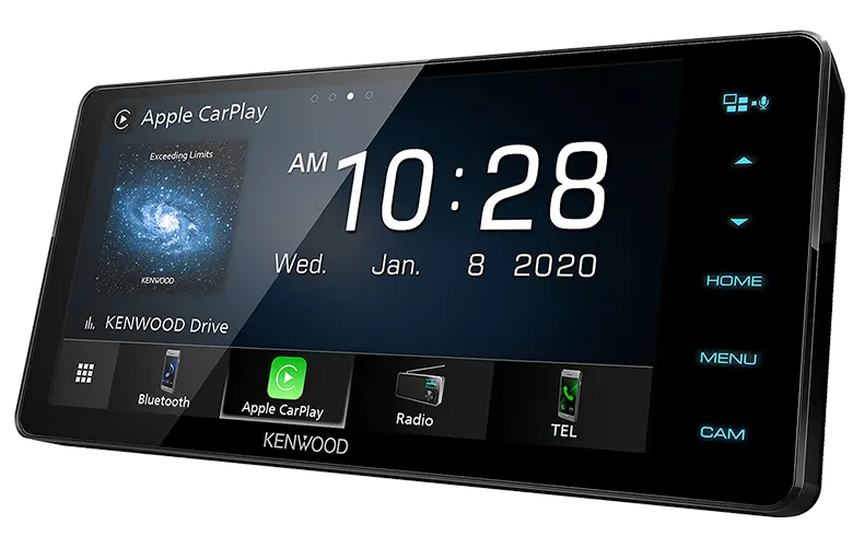 Kenwood Dmx820ws 7" Apple Carplay/Android Auto Digital Media Receiver With Bluetooth 1