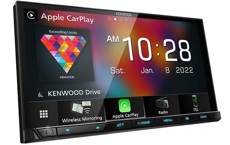 Kenwood Dmx8521s 7.0" Wvga Display Wireless Apple Carplay/Android Auto Digital Media Receiver 1