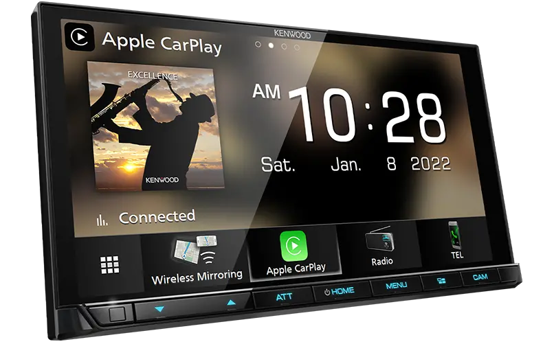 Kenwood Dmx9021s 6.8" Hd Display Wireless Apple Carplay/Android Auto Digital Media Receiver 1