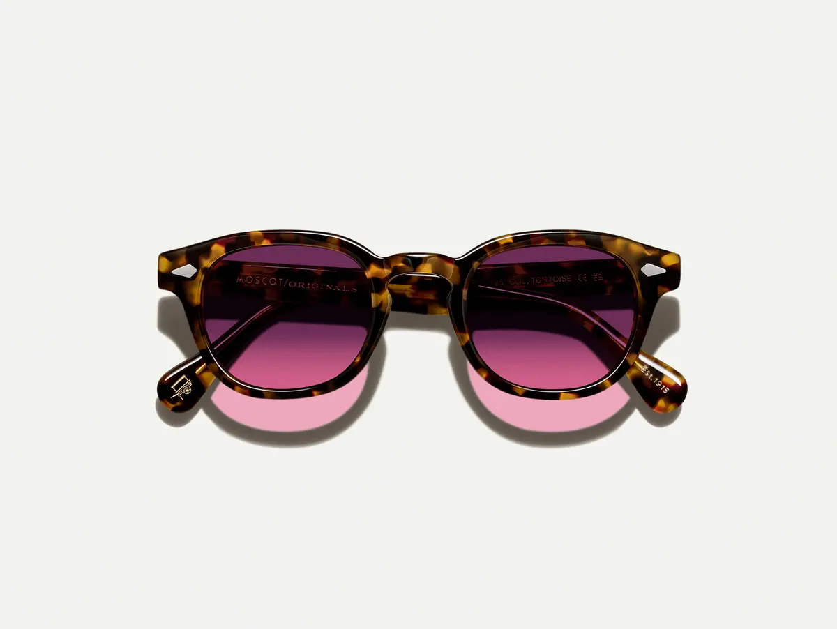 Lemtosh Tortoise Frames Featuring Handcrafted Custom Tinted Lenses