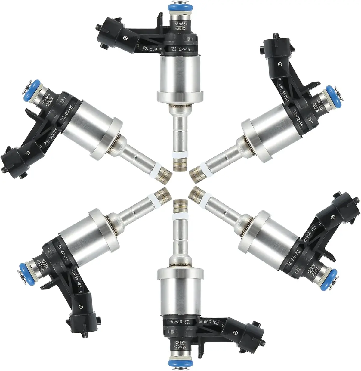 6 X Fuel Injectors For Holden Commodore Ve Sv6 3.6 I V6 Llt - Part # 12632255 1