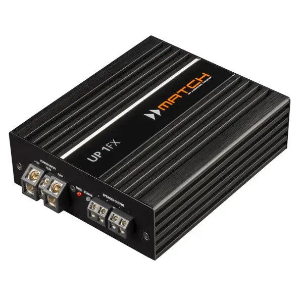 Match Up 1Fx - 1 Channel Compact Digital High-Power Amplifier | 1Ω Stable 1