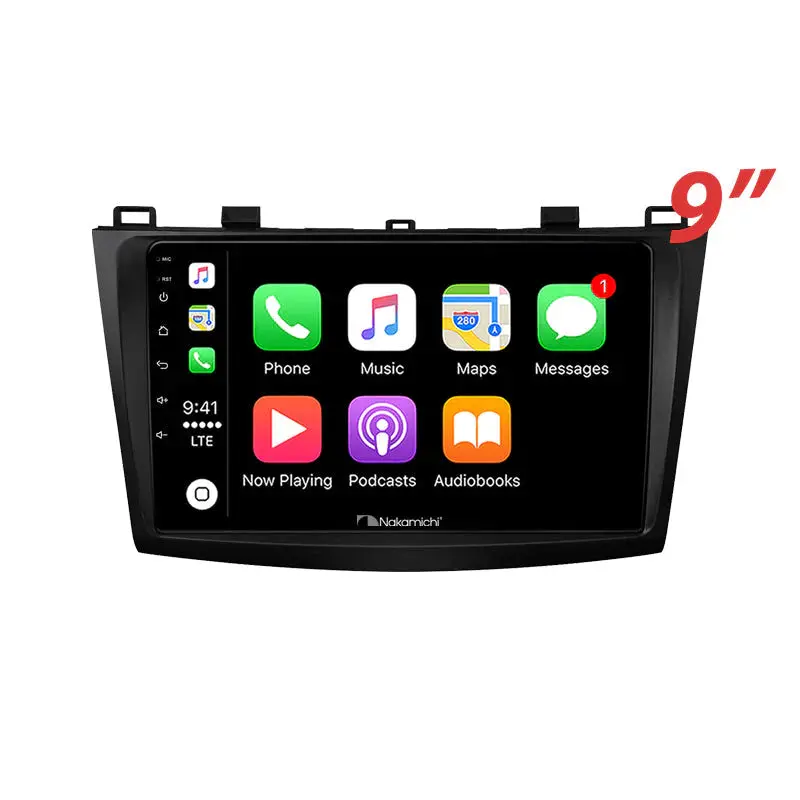 Nakamichi Na9mazda320092013 9" Wireless Carplay Android Auto Mazda 3 2009-2013 1