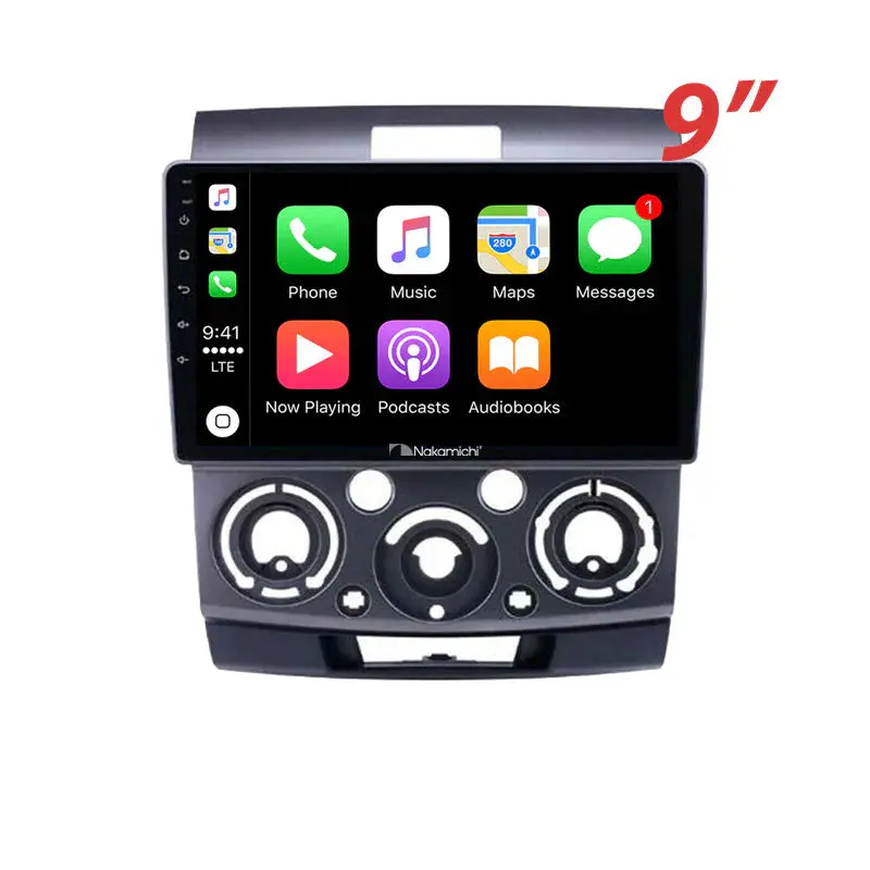 Nakamichi Na9mazdabt5020062011 9" Wireless Carplay Mazda Bt-50 2006-2011 1