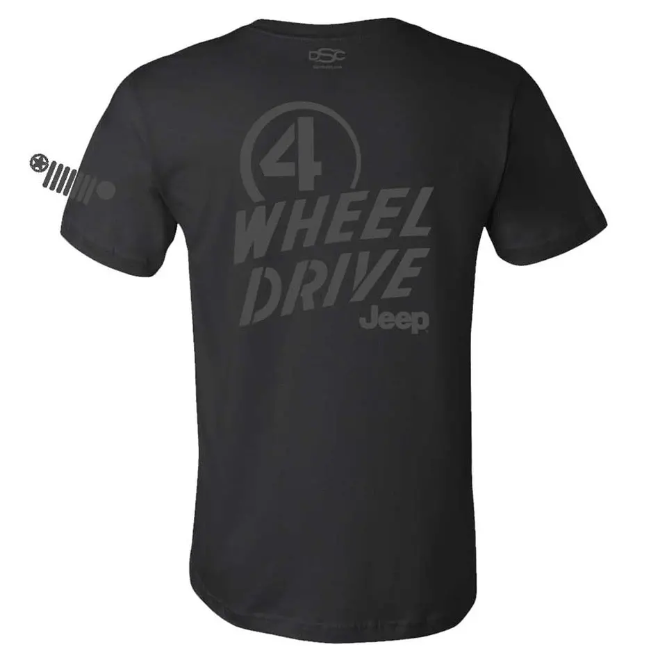 Mens Jeep® Willys 4Wd T-Shirt - Black 1
