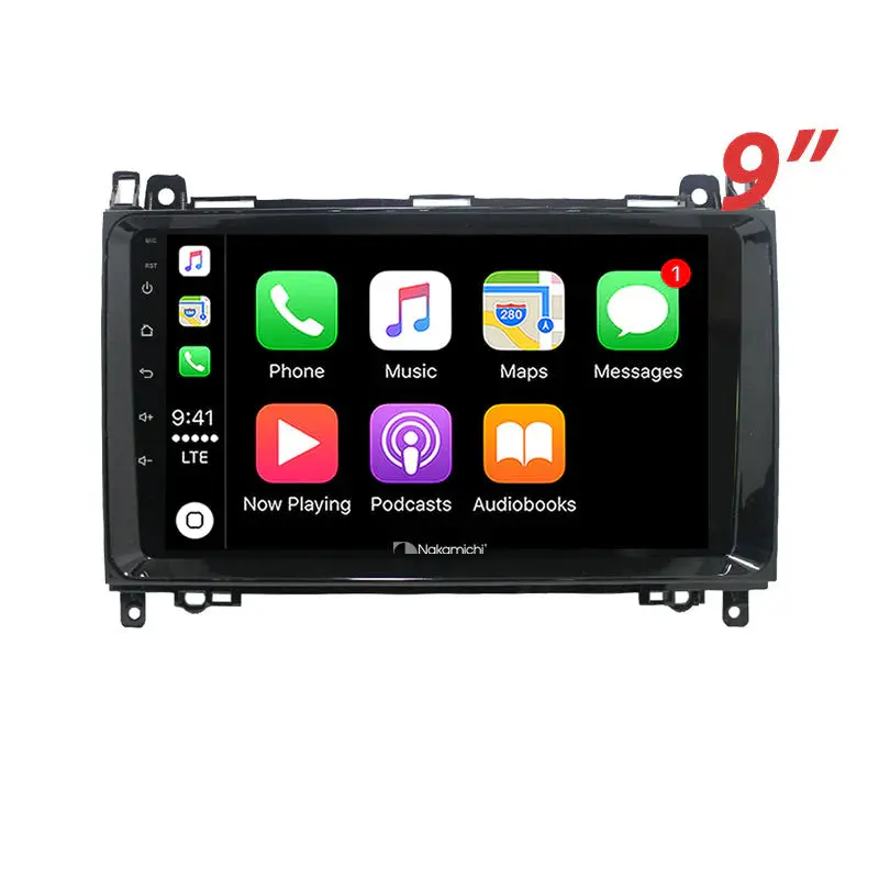 Nakamichi Na9mercedesvito 9" Wireless Carplay Mercedes B Class Viano Vito Sprinter 1