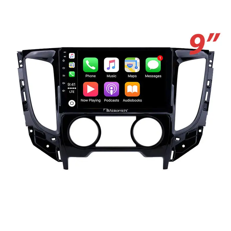 Nakamichi Na9mitsubishitritonmanual20152023 9" Wireless Carplay Mitsubishi Triton 2015-2023 1