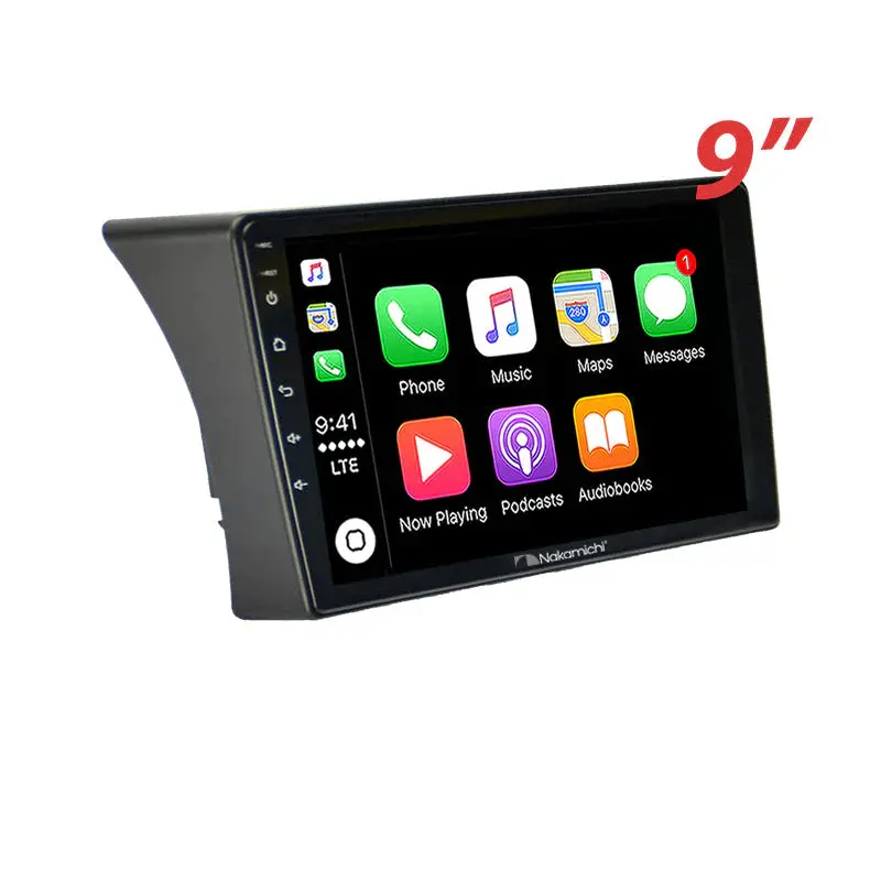 Nakamichi Na9nissannavarard4020072015 9" Wireless Carplay Nissan Navara D40 Rx St 1