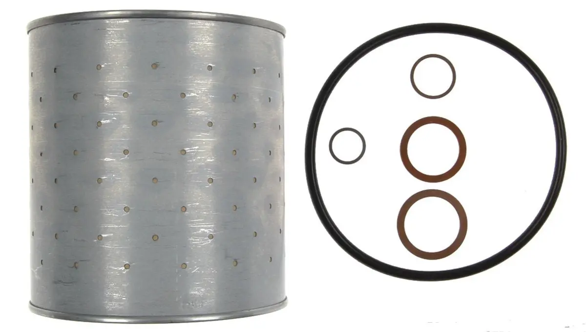 Oil Filter Element, 4.1" Diameter Large Lid, 4-134 Engine, 1946-1949, Willys And Jeep 1