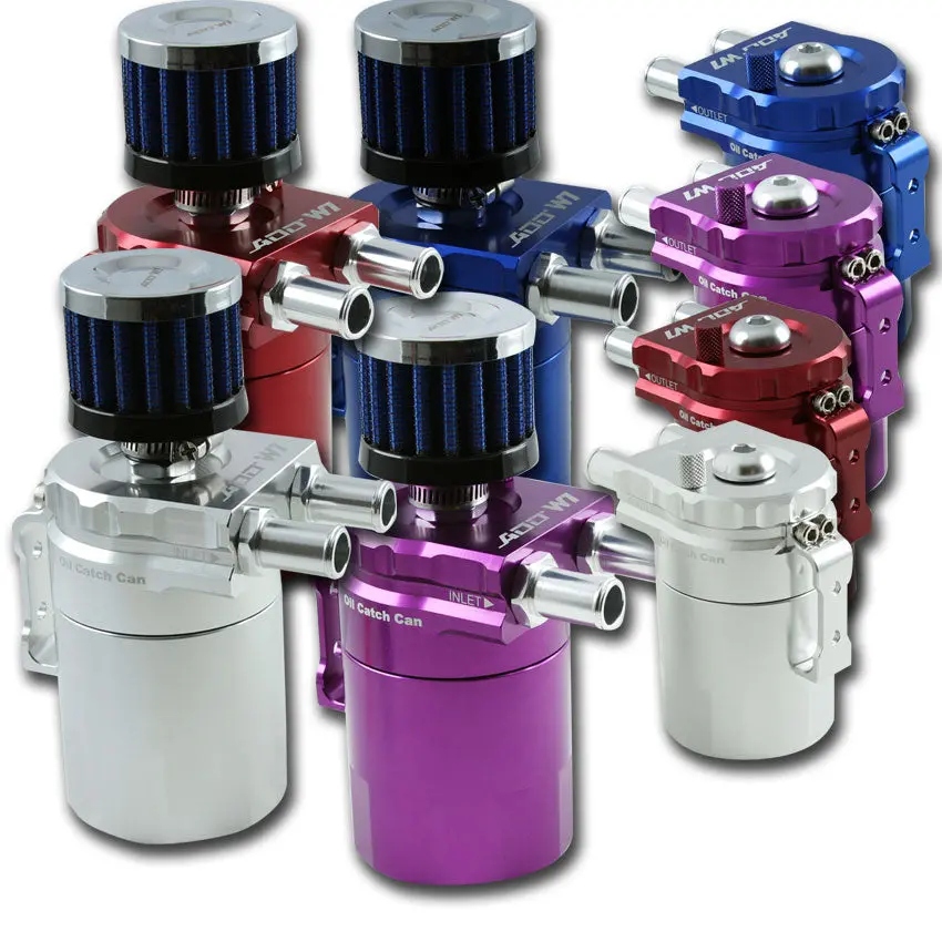 Baffled Oil Catch Can V2-Universal 1