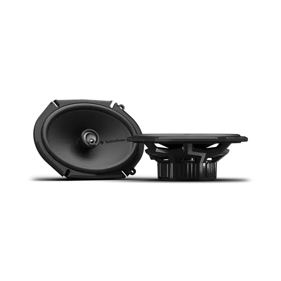 Rockford Fosgate P1v2-68 Punch P1 6"X8" 3-Way Coaxial Speakers 1