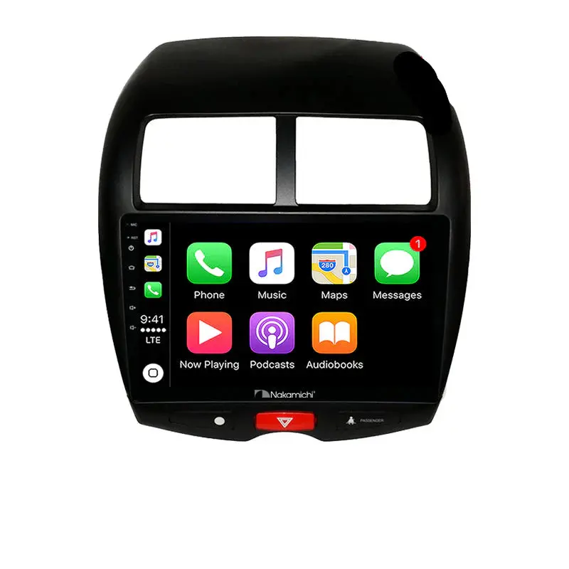 Nakamichi Naxpeugeot40082012on 10" Wireless Carplay Head Unit Peugeot 4008 2012+ 1