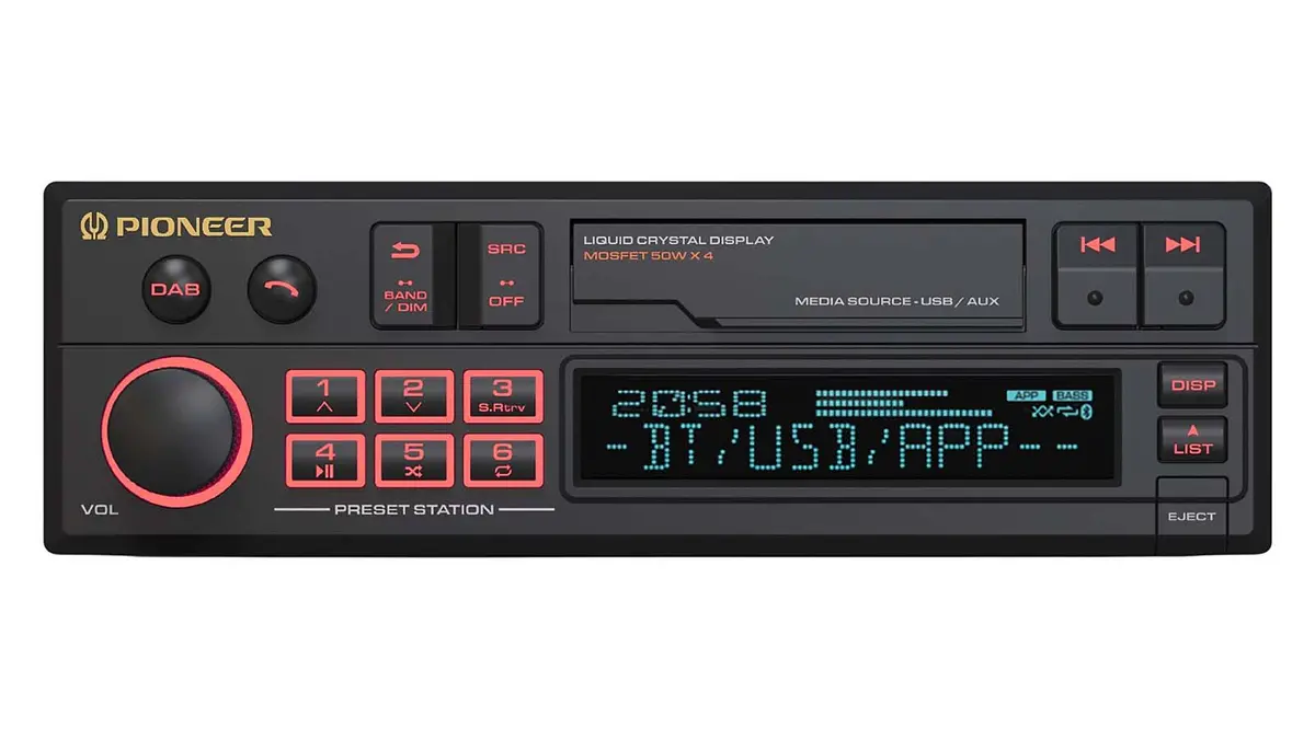 Pioneer Sxt-C10ps Retro Radio Digital Media Receiver 2
