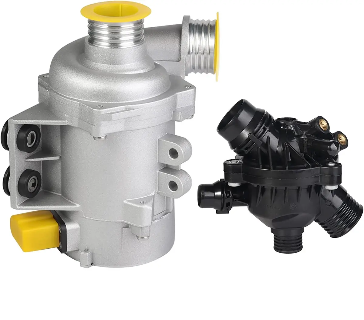 Electric Water Pump + Thermostat For Bmw 3 Series E90 E91 E92 N52 323I 1