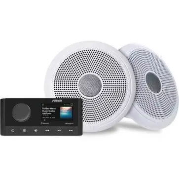 Fusion 010-02250-50 Stereo Speaker Kits Ms-Ra210 Xs Series Classic Speaker White 1