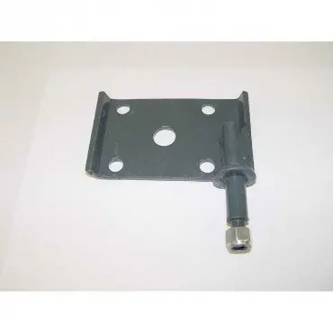 Rear Drivers Side, Leaf Spring Shock Mount Plate, 1946-1964 Willys Station Wagon 1