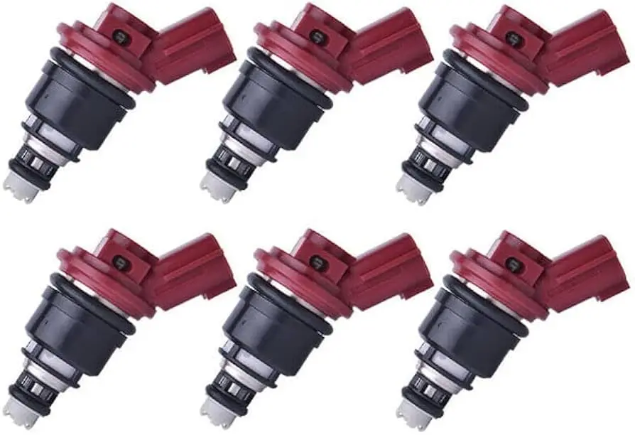 6 740Cc Fuel Injectors For Nissan Skyline R33 Rb25det Ecr33 Rr544 Nismo 1