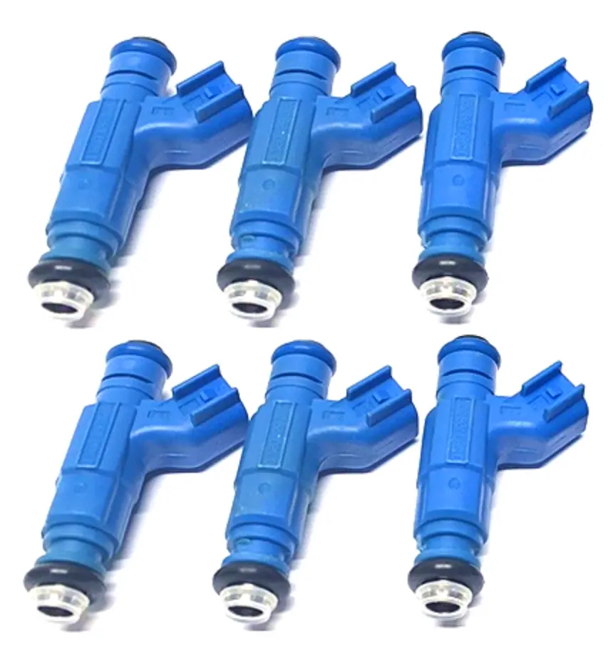 6 X Fuel Injectors For Ford Ranger 4L V6 04 Injector Blue 1