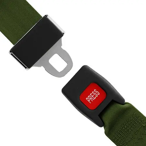 Seat Belts, Olive Drab, Non-Retractable, 1941-1986, Willys And Jeep 1