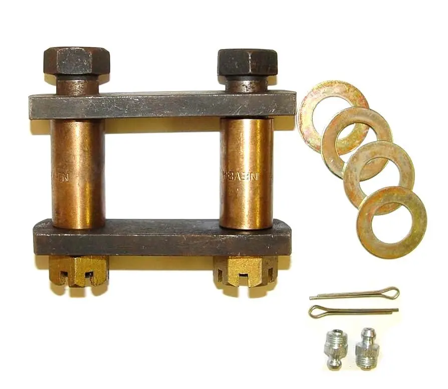 Shackle Kit, Heavy Duty, 1946-1975, Willys Station Wagon, Pickup Truck, Sedan Delivery, Cj-3B, Cj-5 1
