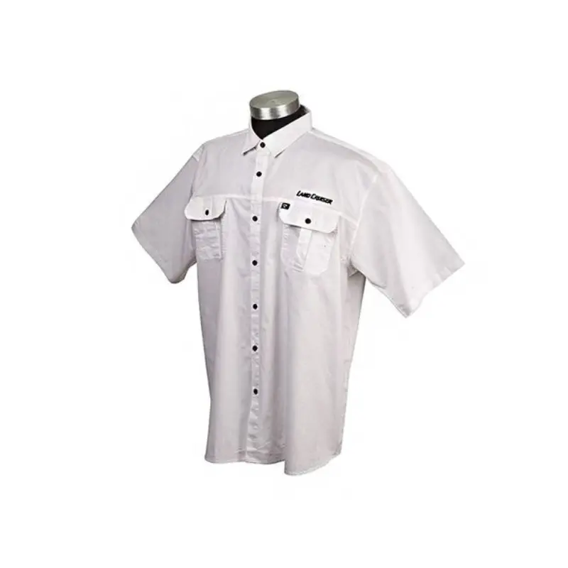 Toyota Land Cruiser White Mens Shirt 1