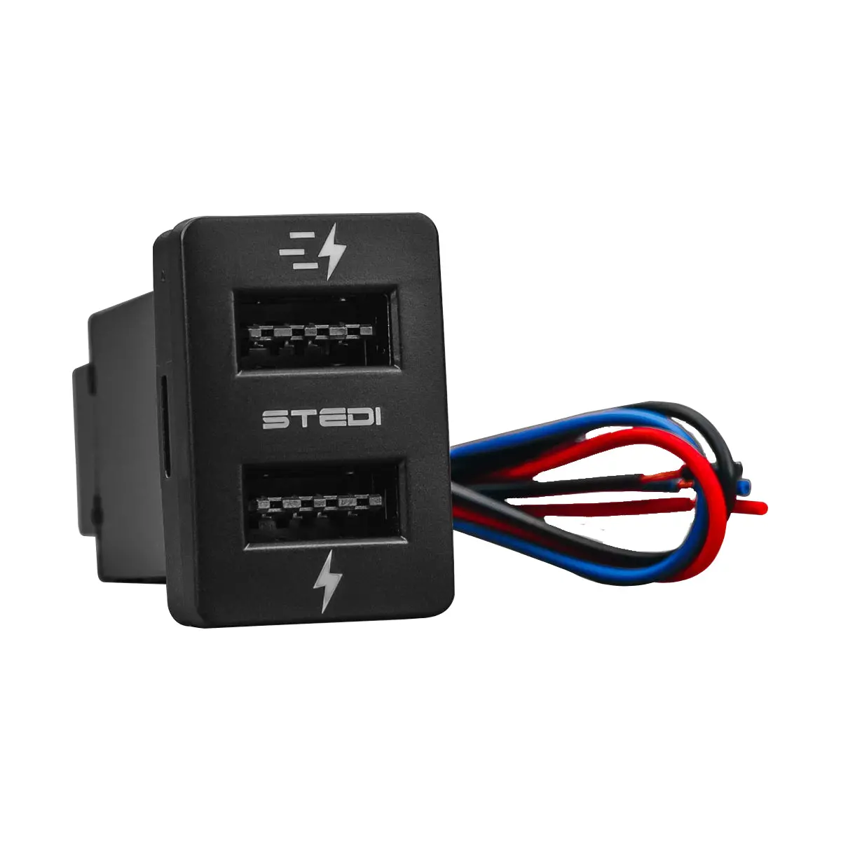 Stedi Dualusb-Toy-Short Short Type Push Switch Dual Usb Oem Style Suit Toyota Various Models 1