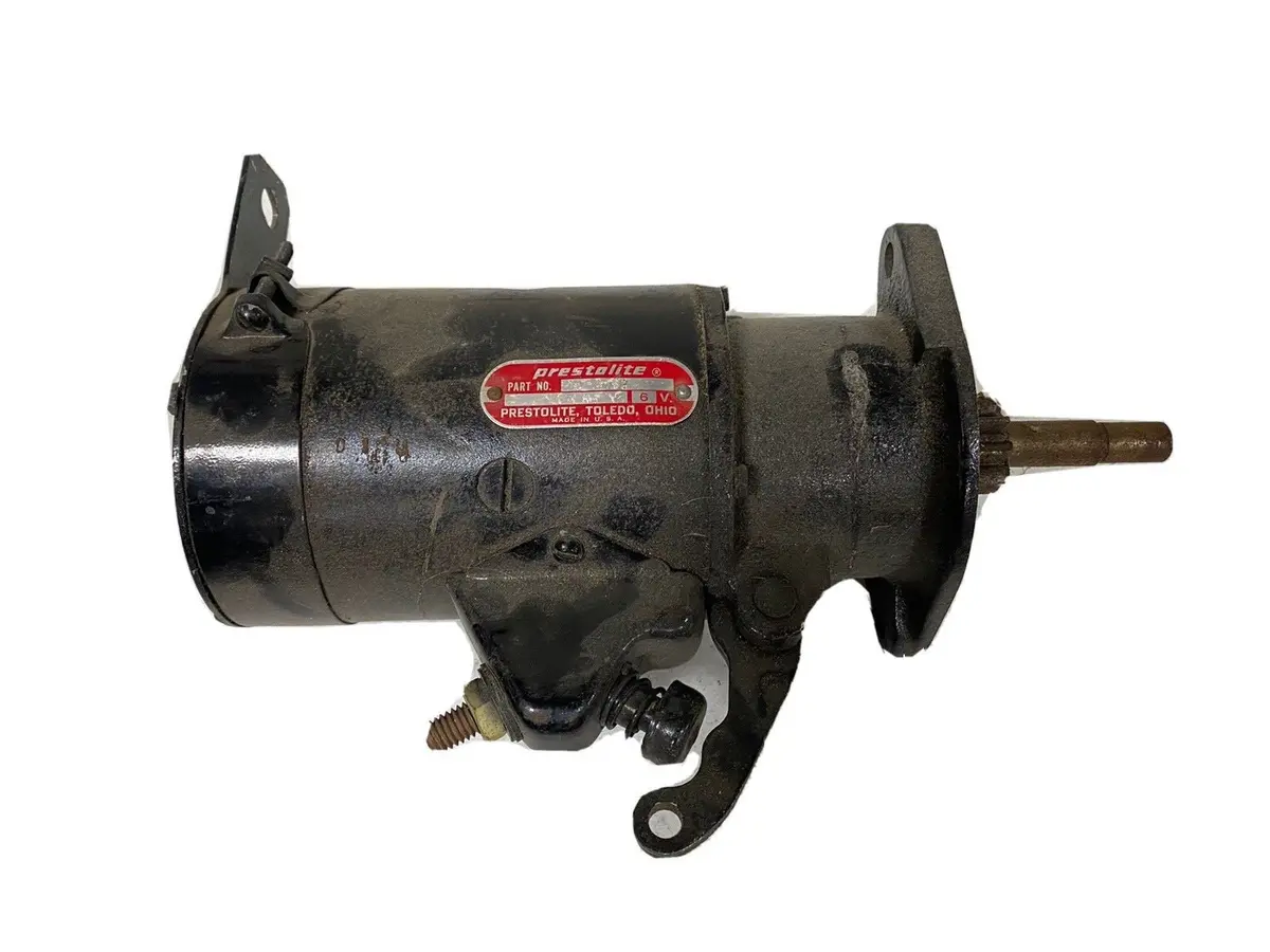 Mz4162 Mz4137 Rebuilt Starter, 6 Volt Autolite, 1950-1957, Willys Jeepster, Station Wagon, Pickup, Cj3b 1