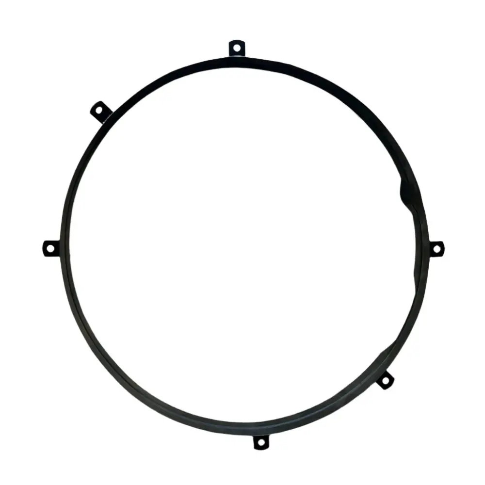 Steel Radiator Fan Shroud Extension, Us Made, 1941-1949, Willys Jeep Cj2a, Cj3a, Truck 1