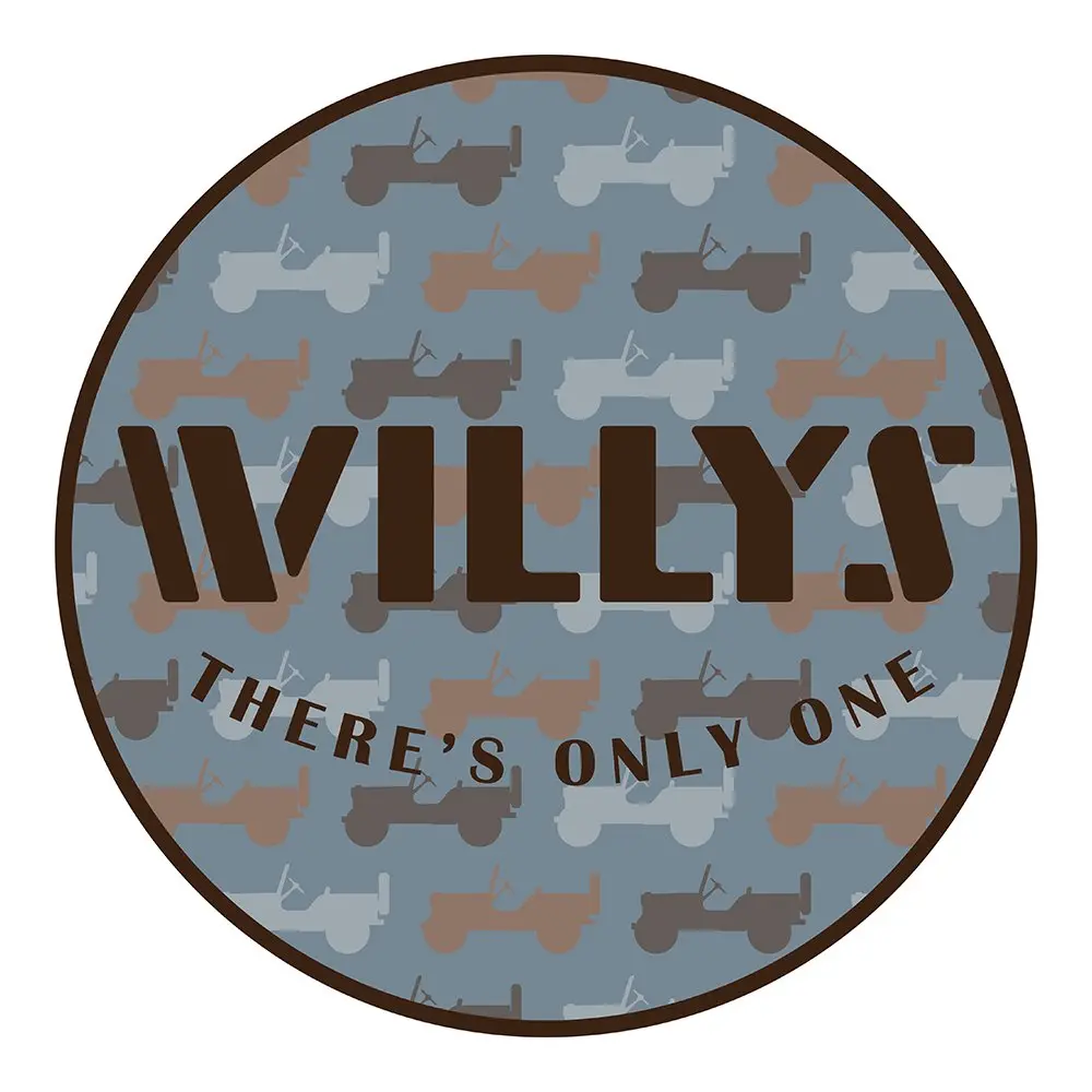 Sticker - Jeep® Willys - Round 1