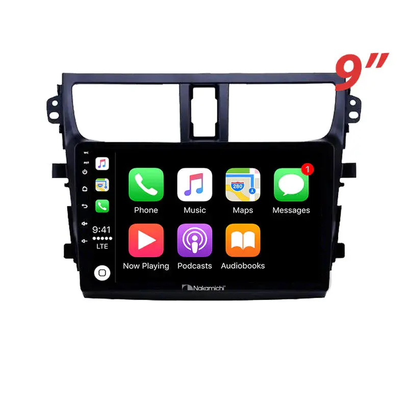 Nakamichi Na9suzukicelerio2014on - 9" Android Wireless Carplay & Gps Navigation System 1
