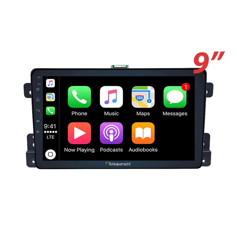 Nakamichi Na9suzukigrandvitara20052013 - 9" Android Wireless Carplay & Gps Navigation System 1