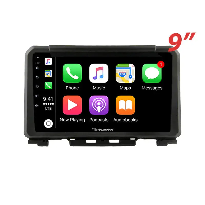 Nakamichi Na9suzukijimny2018on - 9" Android Wireless Carplay & Gps Navigation System 1